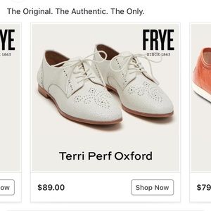 Frye Oxford Never Worn!